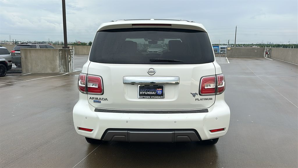 2020 Nissan Armada Platinum White at Cook Ford