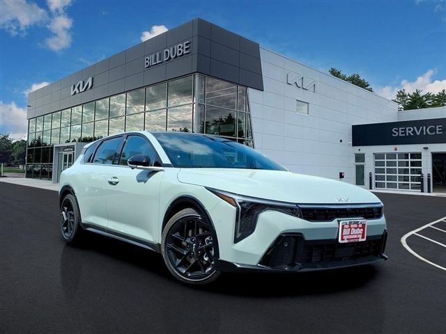 Gray 2026 Kia K4 Hatchback GT-Line Turbo FWD Hatchback Front-Wheel Drive 8-Speed Automatic
