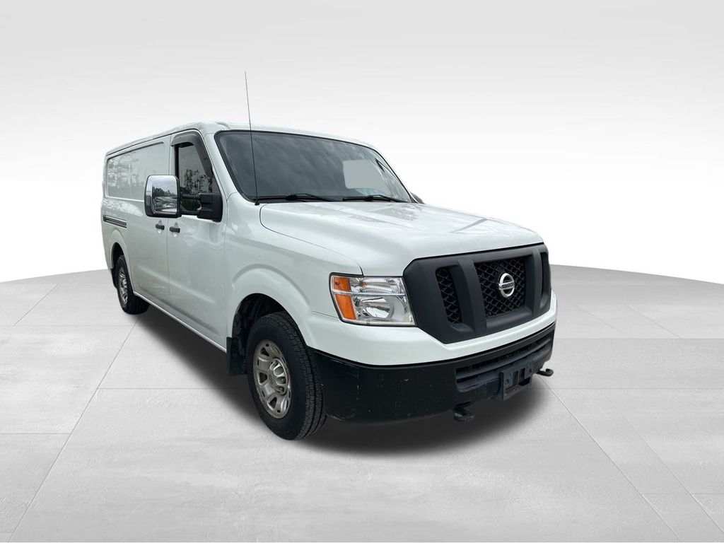 2016 Glacier White Nissan NV SV RWD Van