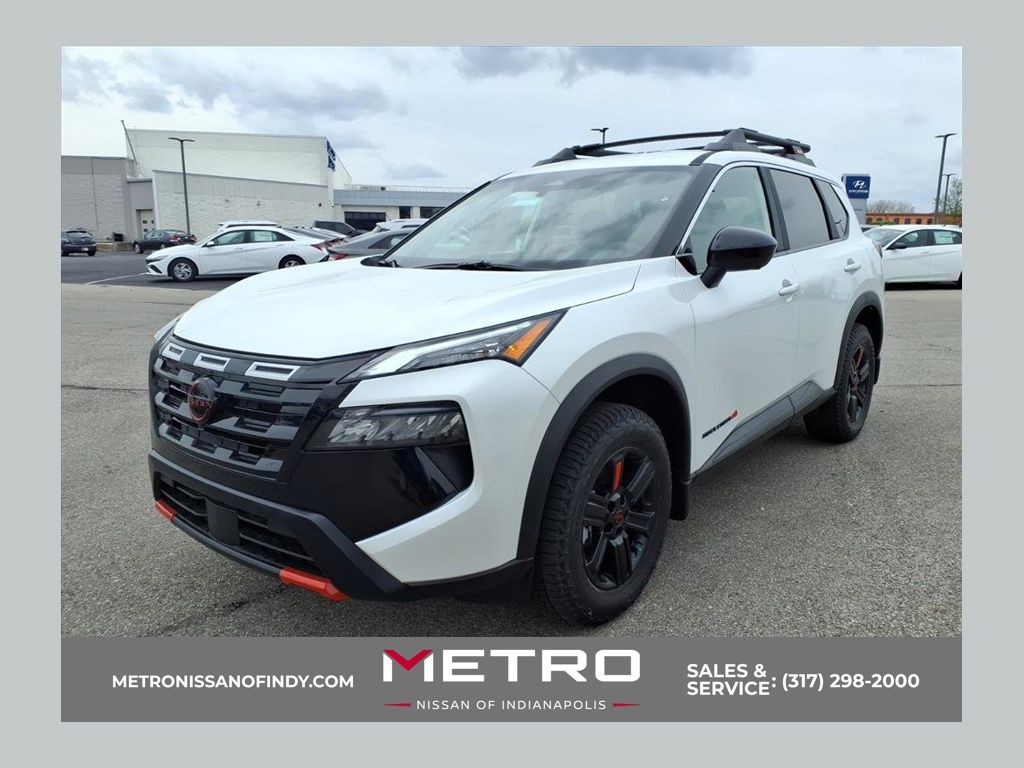 Everest White Pearl Tricoat 2026 Nissan Rogue SUV / Crossover All-Wheel Drive Continuously Variable Transmission