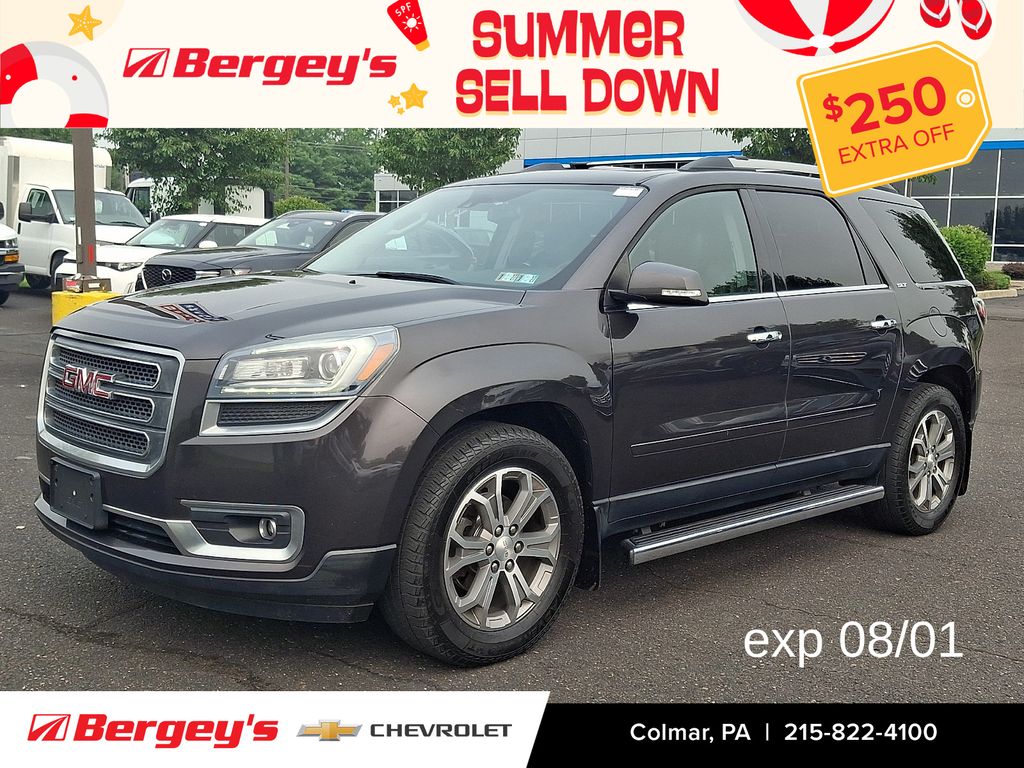 Gray (Iridium Metallic) 2015 GMC Acadia SUV / Crossover Front-Wheel Drive 6-Speed Automatic