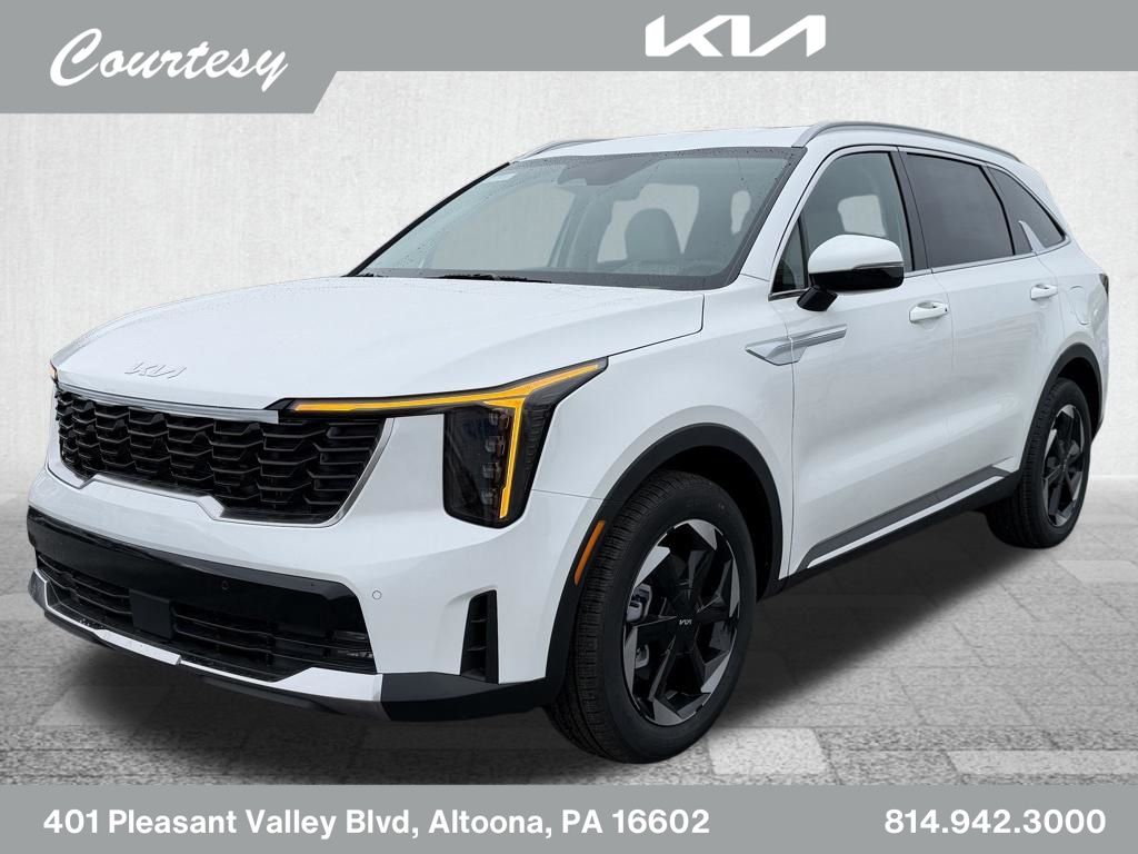 Snow White Pearl 2026 Kia Sorento Hybrid SUV / Crossover All-Wheel Drive 6-Speed Automatic