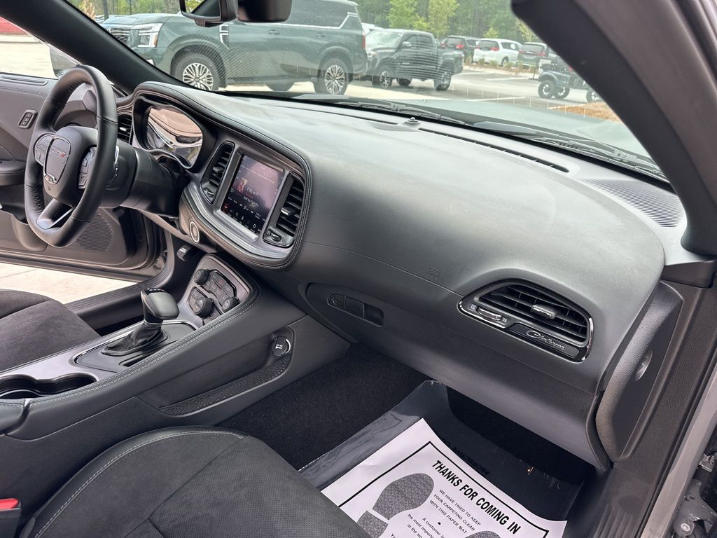 2023 Destroyer Gray Clearcoat Dodge Challenger R/T Scat Pack Widebody RWD Coupe
