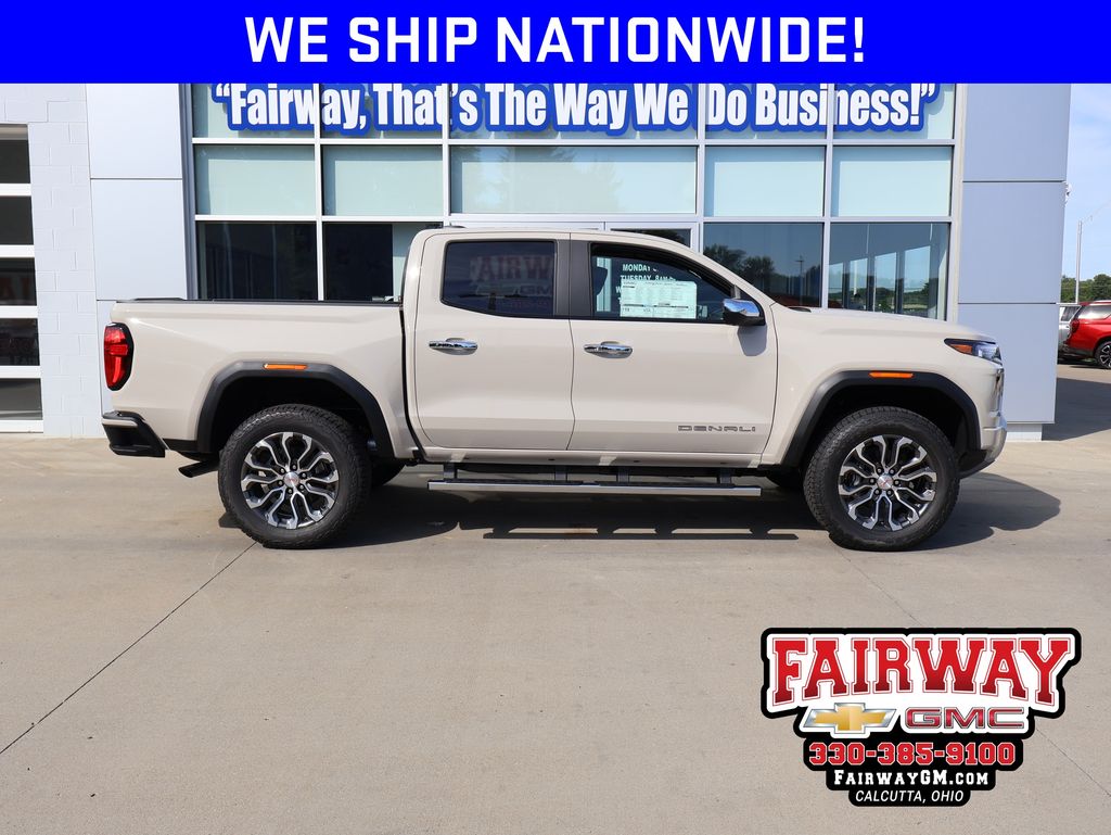 Coastal Dune 2026 GMC Canyon Denali Crew Cab 4WD Pickup Truck Four-Wheel Drive 8-Speed Automatic