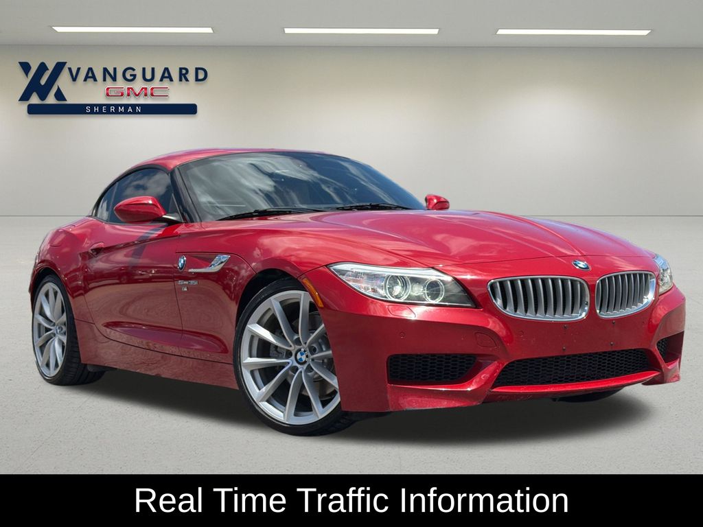 Melbourne Red Metallic 2015 BMW Z4 sDrive35i Roadster RWD Convertible Rear-Wheel Drive 7-Speed Manual