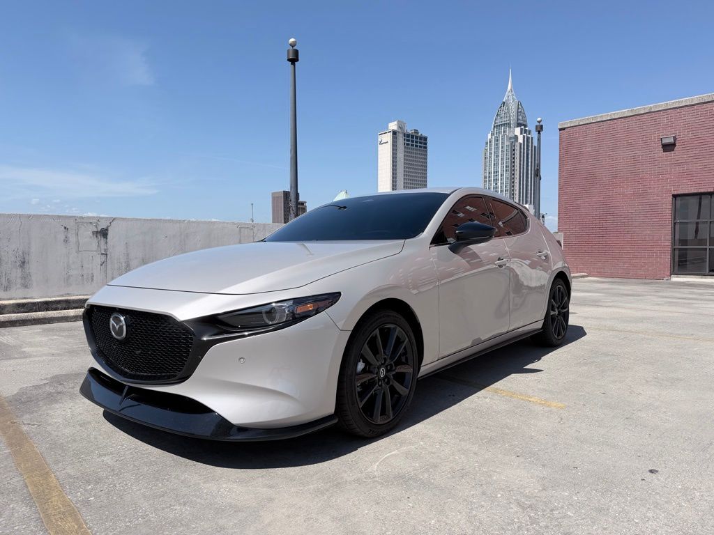Gray (Platinum Quartz Metallic) 2024 Mazda MAZDA3 2.5 Turbo Premium Plus Sedan AWD Sedan All-Wheel Drive 6-Speed Automatic
