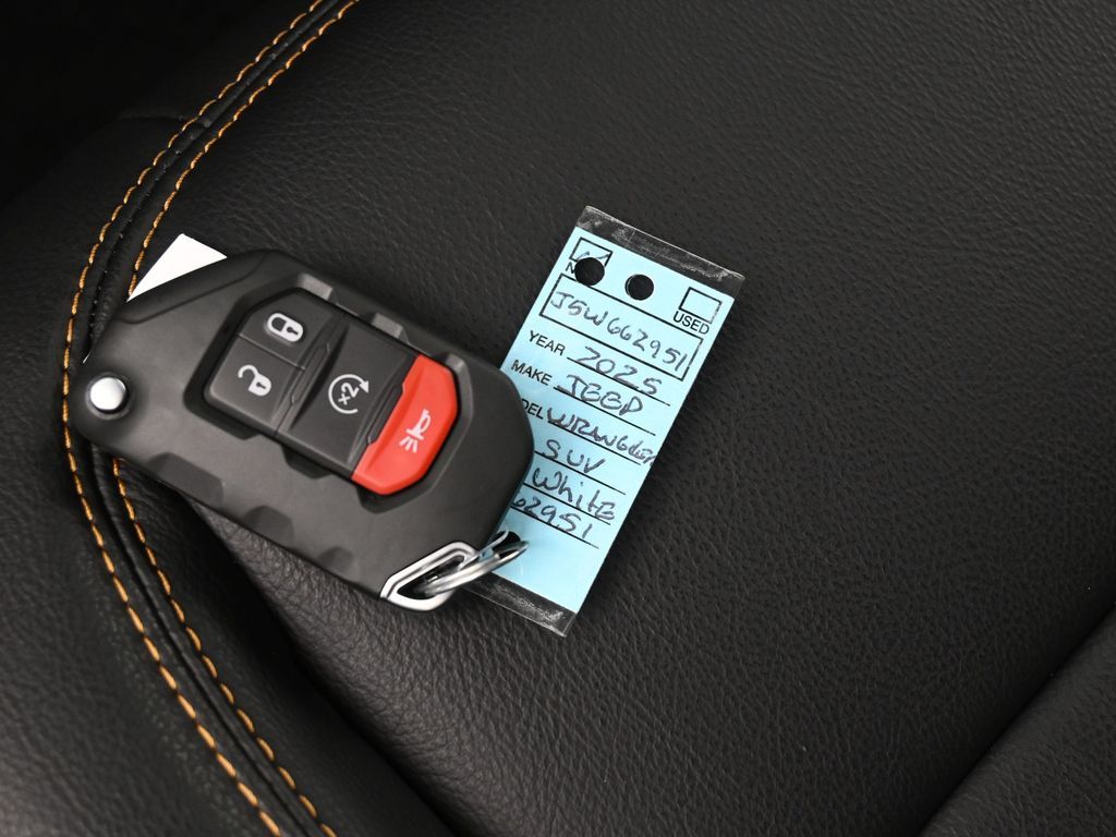 New 2025 Bright White Clearcoat Jeep Sahara image 16