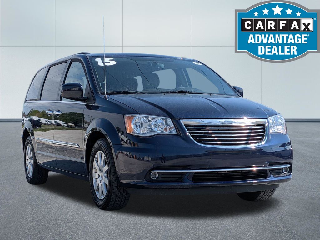 True Blue 2015 Chrysler Town & Country Touring FWD Minivan Front-Wheel Drive 6-Speed Automatic