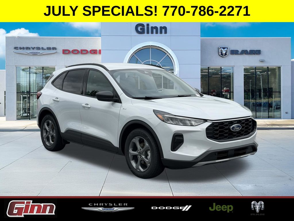 Silver Metallic 2025 Ford Escape SUV / Crossover Front-Wheel Drive 8-Speed Automatic