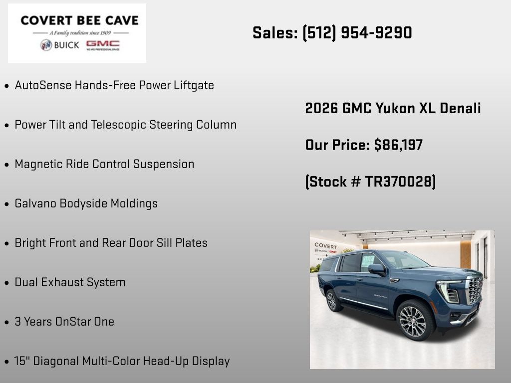 2026 GMC Yukon XL Denali - Photo 19