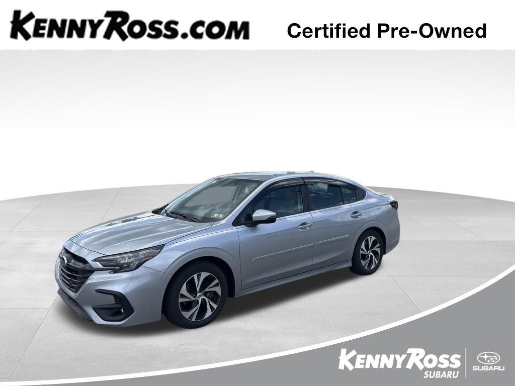 Ice Silver Metallic 2024 Subaru Legacy Sedan All-Wheel Drive Continuously Variable Transmission