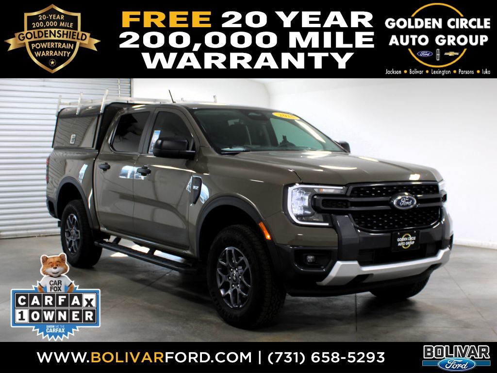 Marsh Gray 2025 Ford Ranger Pickup Truck Four-Wheel Drive Automatic