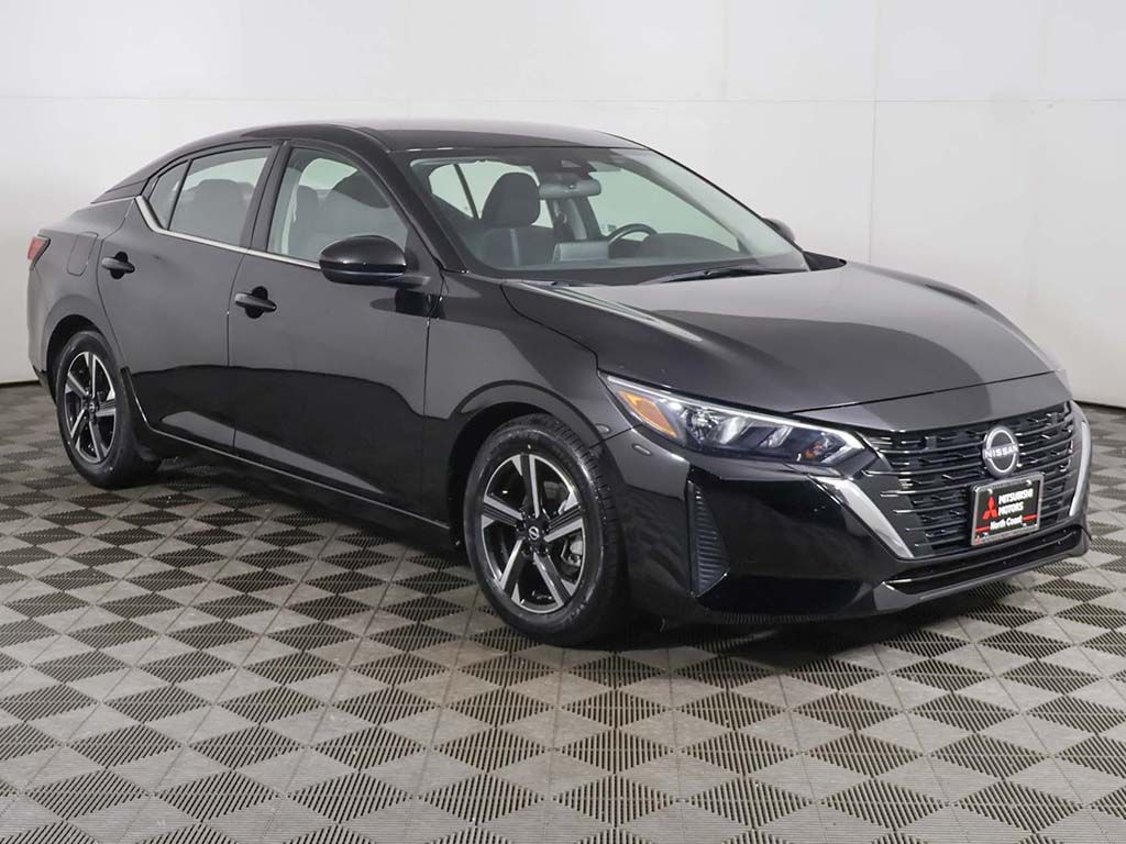 Used 2024 Black Nissan SV image 2