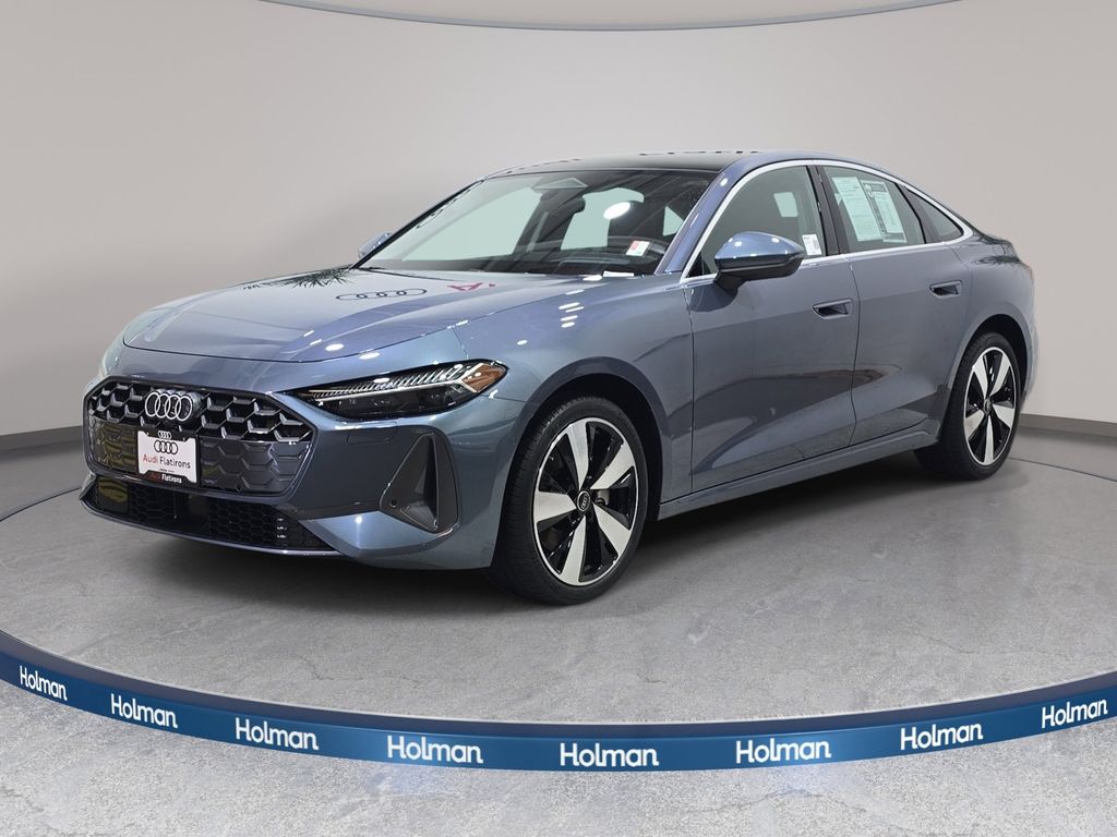 Horizon Blue Metallic 2025 Audi A5 quattro Prestige Sedan Sedan All-Wheel Drive 7-Speed Automatic
