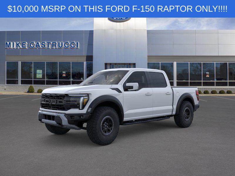Oxford White 2026 Ford F-150 Raptor SuperCrew 4WD Pickup Truck Four-Wheel Drive Automatic
