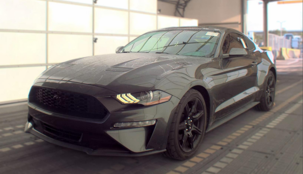 Gray (Magnetic) 2019 Ford Mustang Coupe Rear-Wheel Drive Automatic