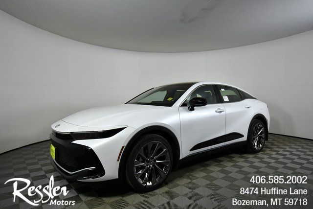 White 2026 Toyota Crown Limited AWD Sedan All-Wheel Drive Continuously Variable Transmission