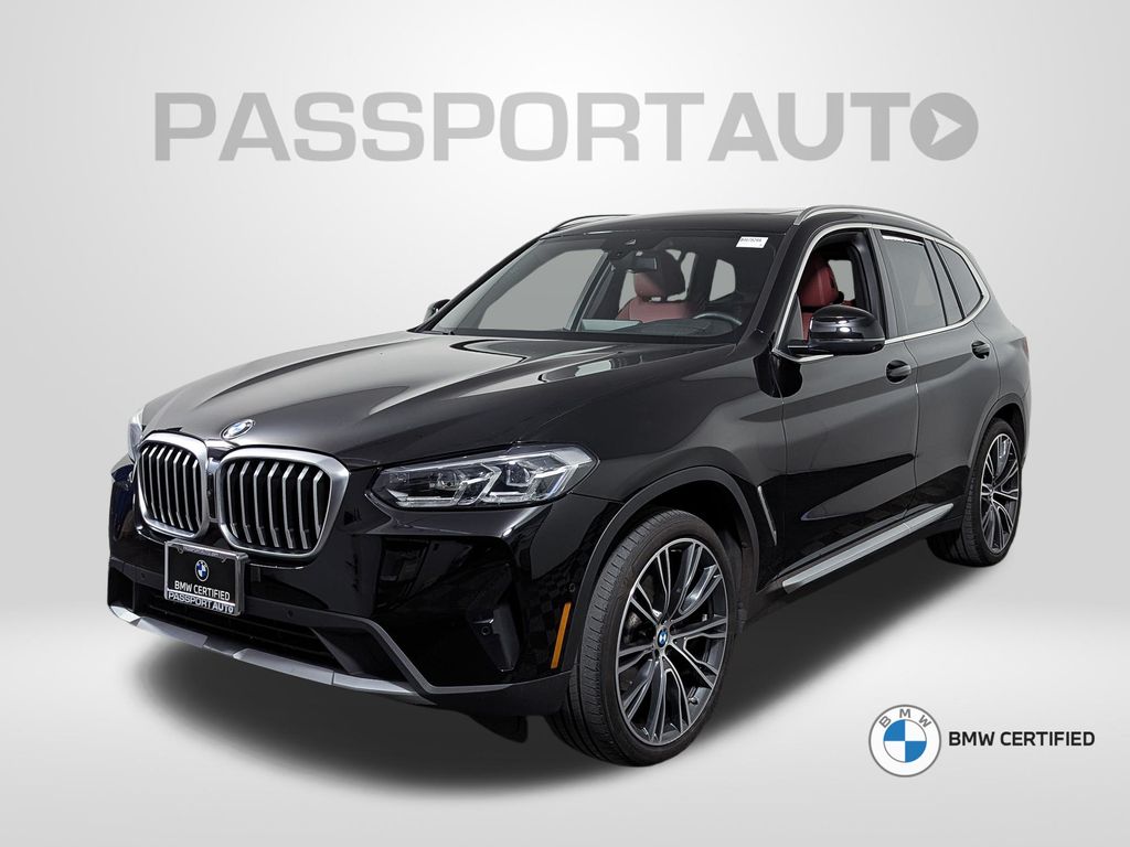 Jet Black 2024 BMW X3 SUV / Crossover All-Wheel Drive 8-Speed Automatic