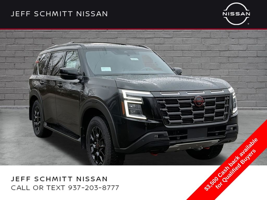 Super Black 2026 Nissan Armada SUV / Crossover Four-Wheel Drive 9-Speed Automatic