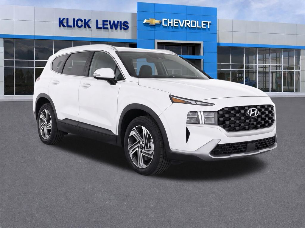 2023 Hyundai Santa Fe SEL White at Grove City Ford