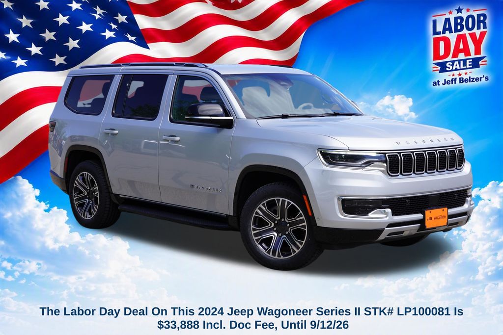 Silver Zynith 2024 Jeep Wagoneer SUV / Crossover Four-Wheel Drive 8-Speed Automatic