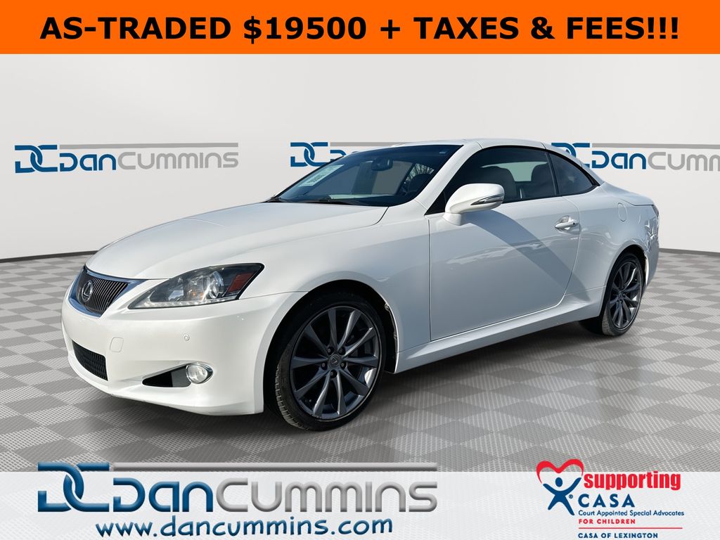2013 Lexus IS 250C Convertible RWD