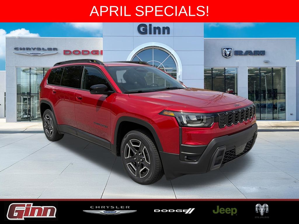 Red Hot Pearlcoat 2026 Jeep Cherokee Limited 4WD SUV / Crossover Four-Wheel Drive Continuously Variable Transmission