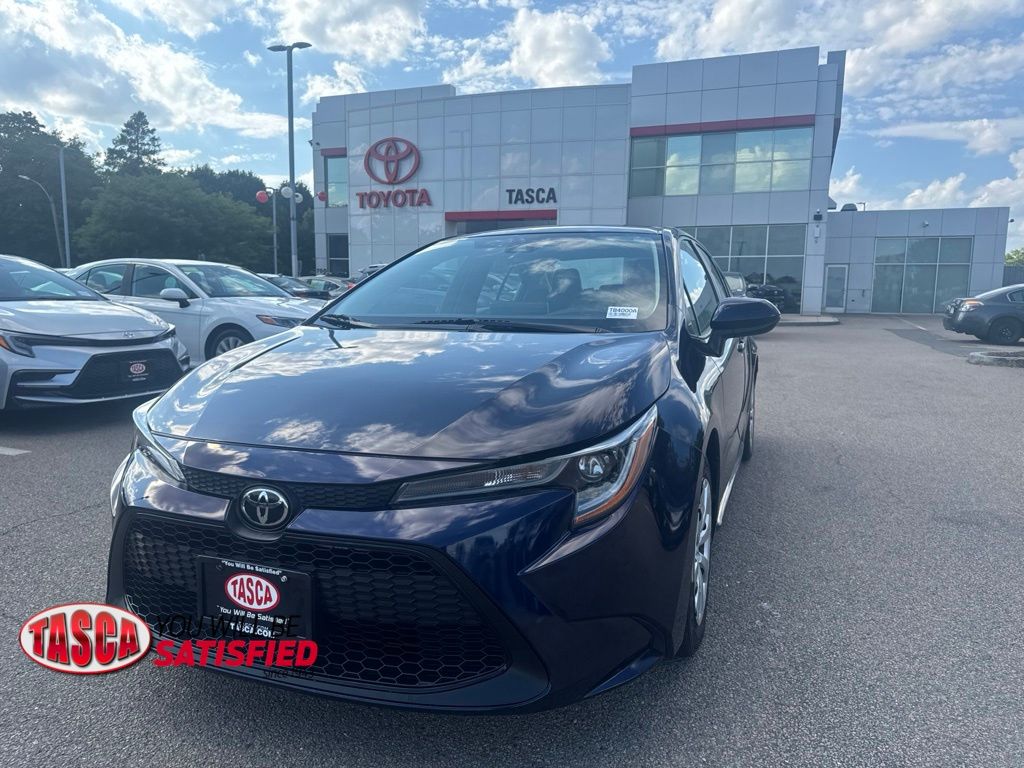 Blueprint 2021 Toyota Corolla Sedan Front-Wheel Drive Continuously Variable Transmission