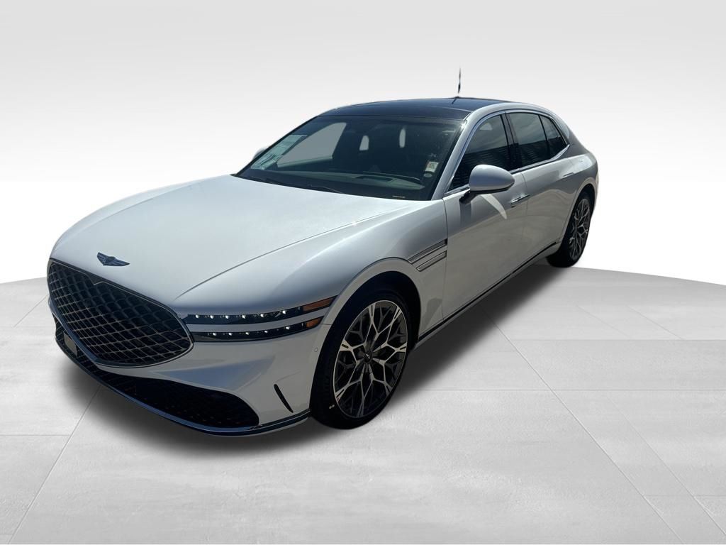 Uyuni White 2026 Genesis G90 Sedan All-Wheel Drive 8-Speed Automatic