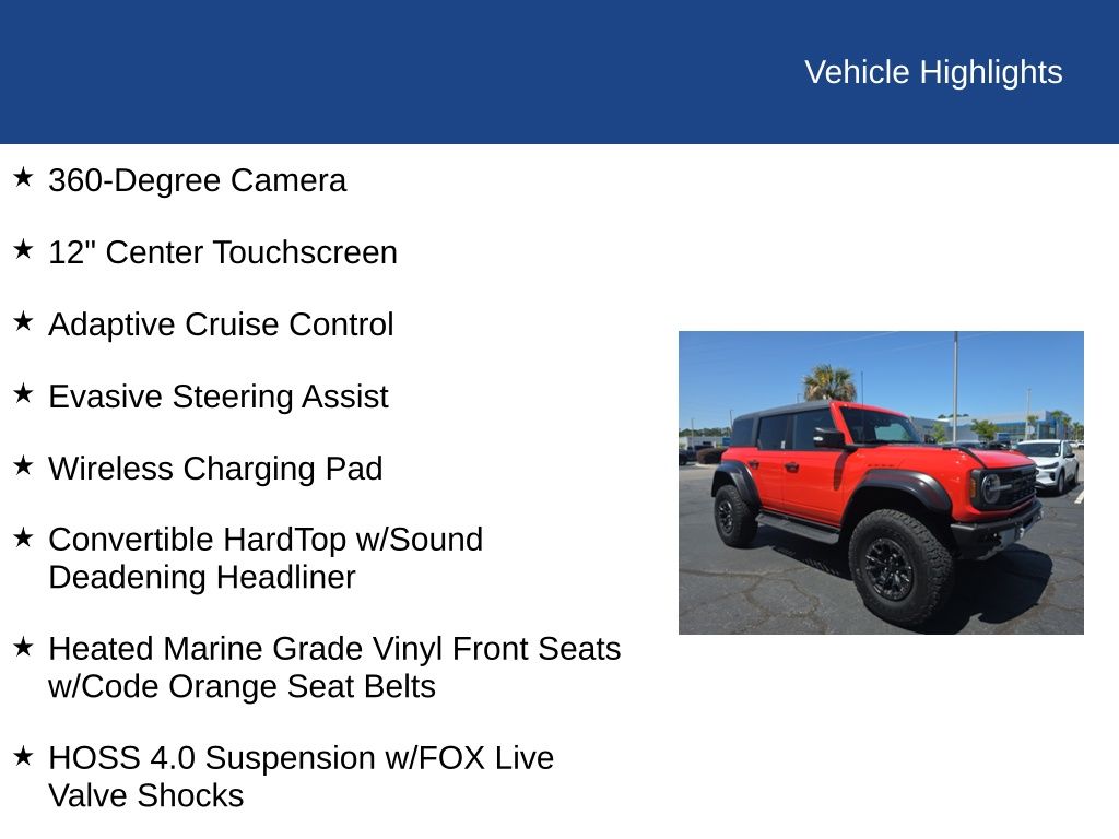 2023 Ford Bronco Raptor