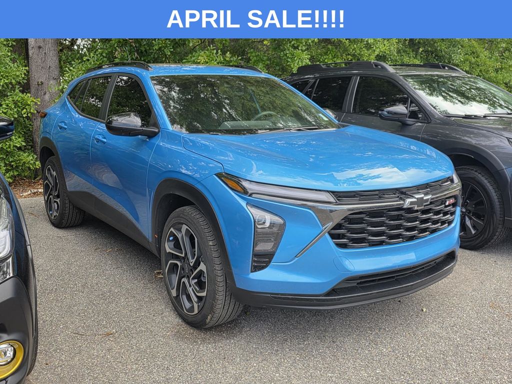 Marina Blue Metallic 2025 Chevrolet Trax RS with 2RS FWD SUV / Crossover Front-Wheel Drive 6-Speed Automatic