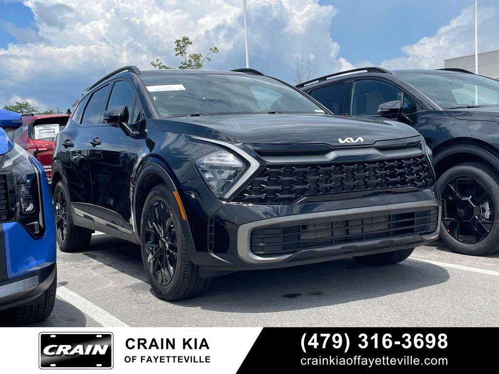 Ebony Black 2023 Kia Sportage SUV / Crossover All-Wheel Drive 8-Speed Automatic