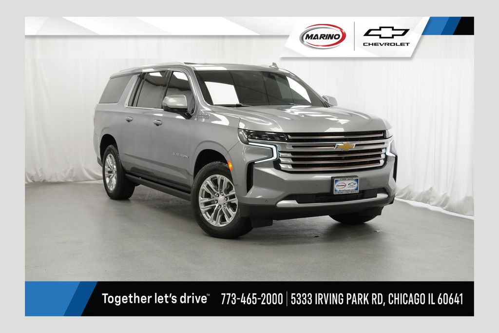 Sterling Gray Metallic 2023 Chevrolet Suburban SUV / Crossover Four-Wheel Drive