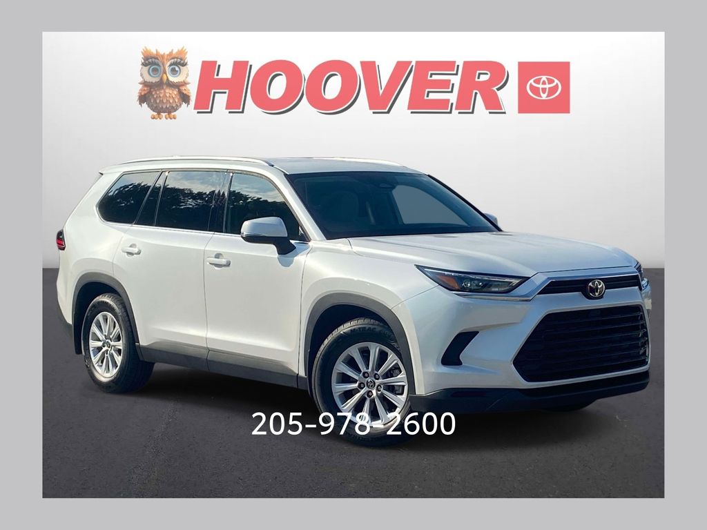 White (Wind Chill Pearl) 2025 Toyota Grand Highlander Hybrid SUV / Crossover All-Wheel Drive Continuously Variable Transmission
