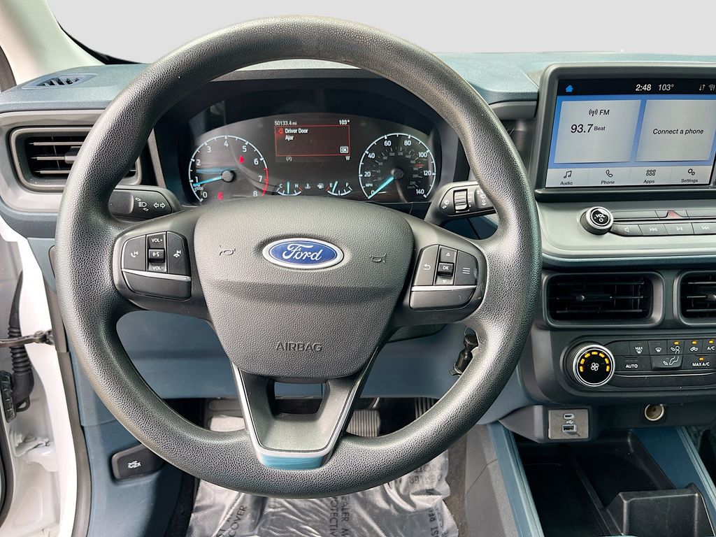 2022 Ford Maverick XL White at DeMontrond Ford