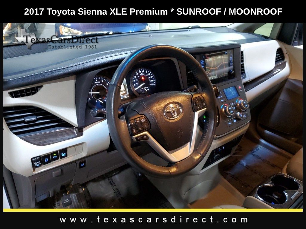 2017 Toyota Sienna XLE Premium 7