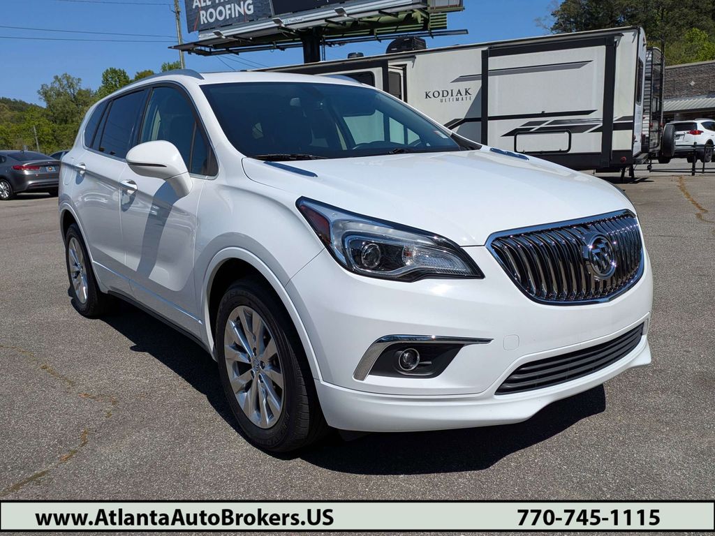 Summit White 2017 Buick Envision Essence FWD SUV / Crossover Front-Wheel Drive 6-Speed Automatic