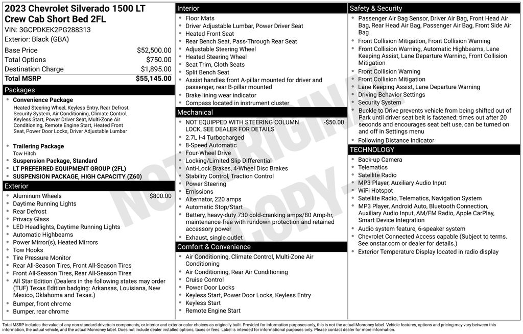 Used 2023 Chevrolet Silverado 1500 Truck