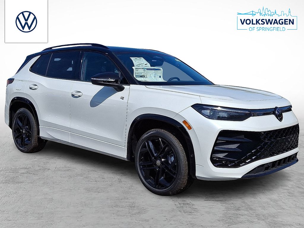 Opal White w/Deep Black Roof 2026 Volkswagen Tiguan SUV / Crossover All-Wheel Drive 8-Speed Automatic