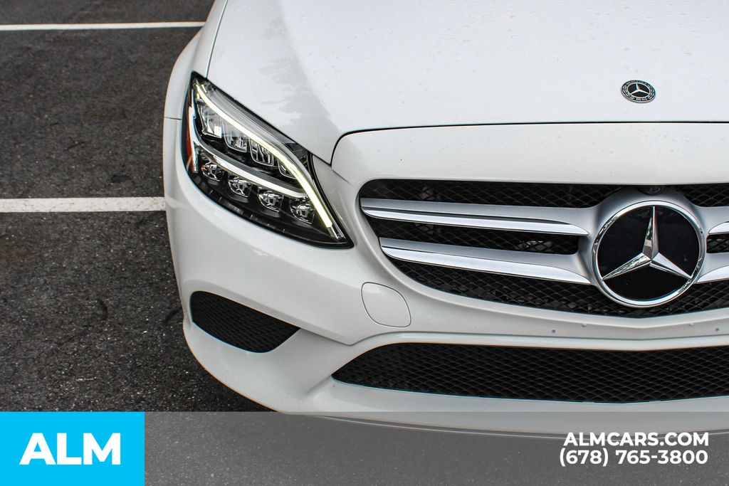 Used 2019 White Mercedes-Benz C 300 image 12
