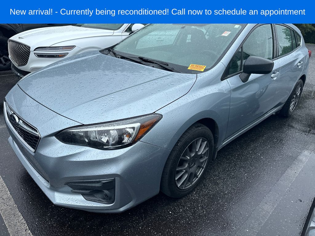 Ice Silver Metallic 2017 Subaru Impreza 2.0i Hatchback Hatchback All-Wheel Drive Continuously Variable Transmission