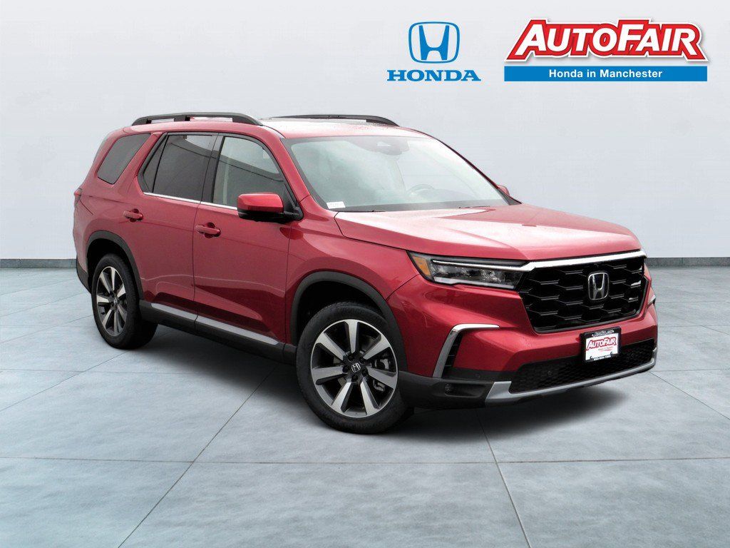 Radiant Red Metallic II 2024 Honda Pilot SUV / Crossover All-Wheel Drive Automatic