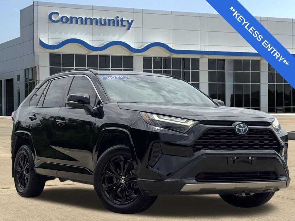 2022 Toyota RAV4 Hybrid SE Black at EAG Ford Navasota