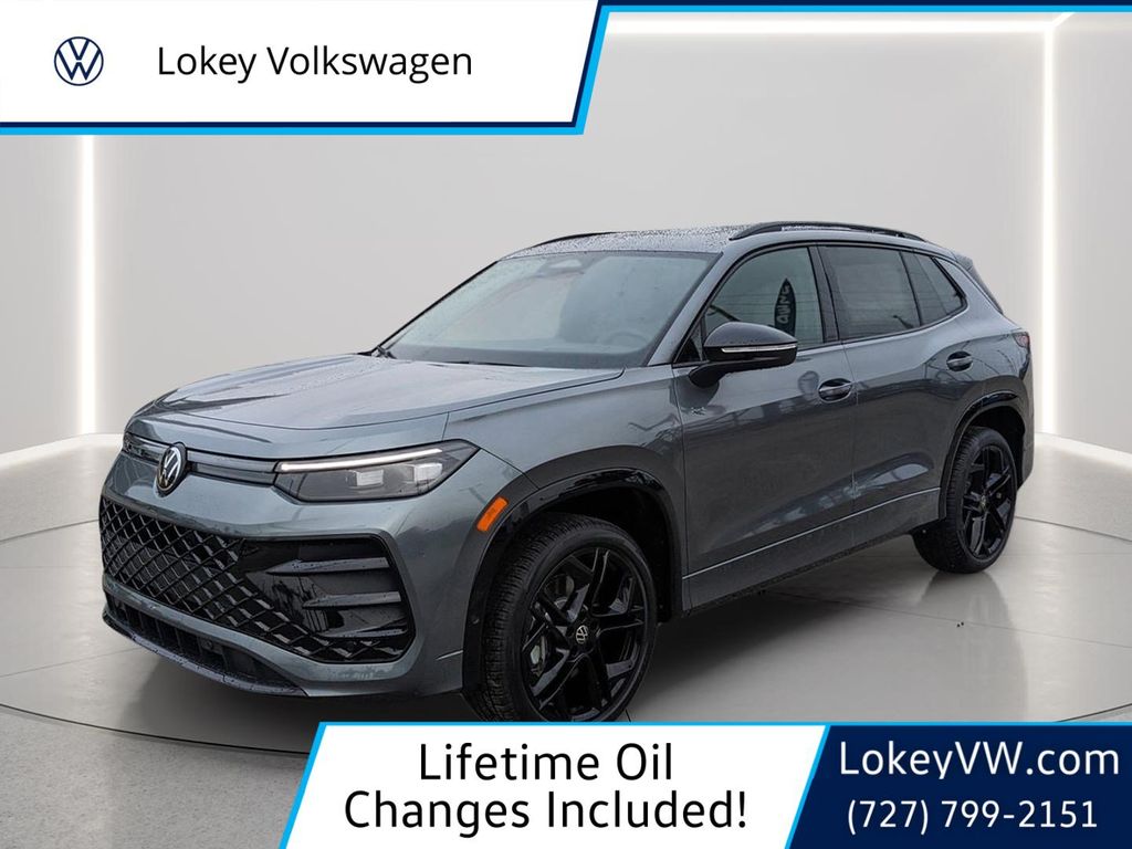 platinum gray metallic 2026 Volkswagen Tiguan SUV / Crossover All-Wheel Drive 8-Speed Automatic