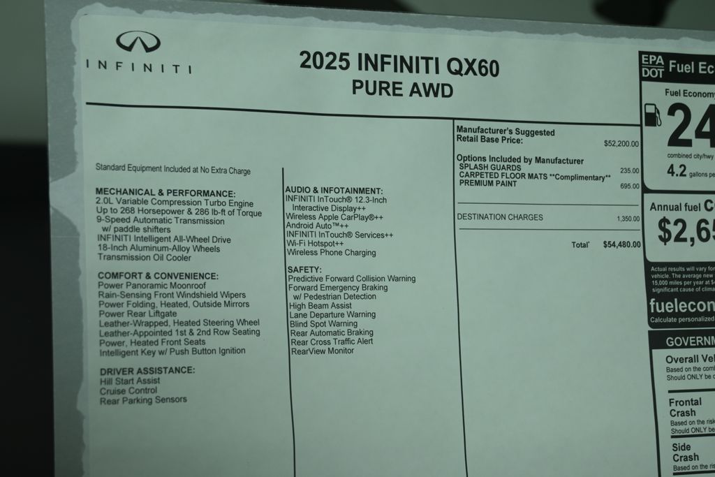 2025 INFINITI QX60 Pure 29