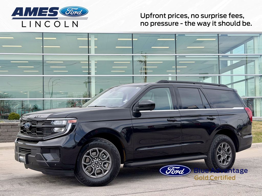 Agate Black Metallic 2025 Ford Expedition Active 4WD SUV / Crossover Four-Wheel Drive Automatic