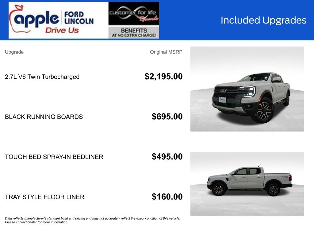 2024 Ford Ranger LARIAT