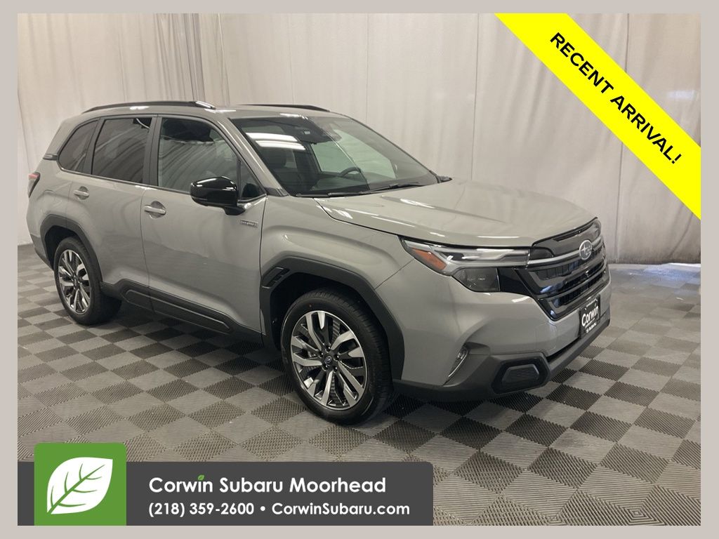 Gray 2026 Subaru Forester Hybrid SUV / Crossover All-Wheel Drive Continuously Variable Transmission