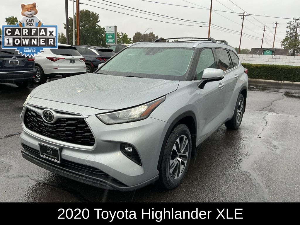  2020 Toyota Highlander XLE AWD   