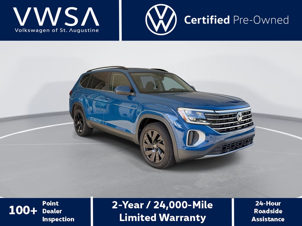 Mountain Lake Blue Metallic 2026 Volkswagen Atlas SUV / Crossover Front-Wheel Drive 8-Speed Automatic